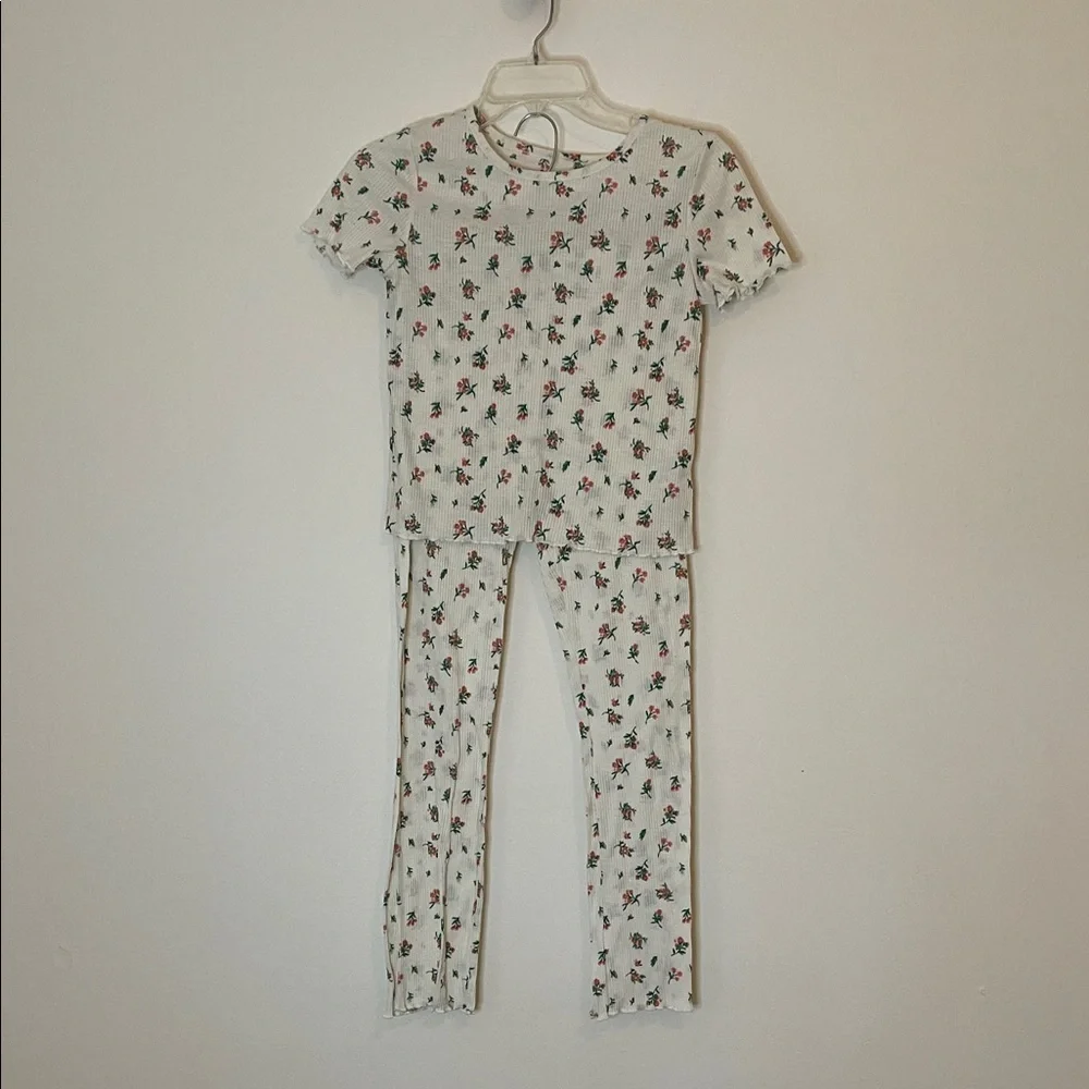 Old Navy Rose Print Pajama Set – Girls XL (14–16) / Women’s XS, Cottagecore Flor